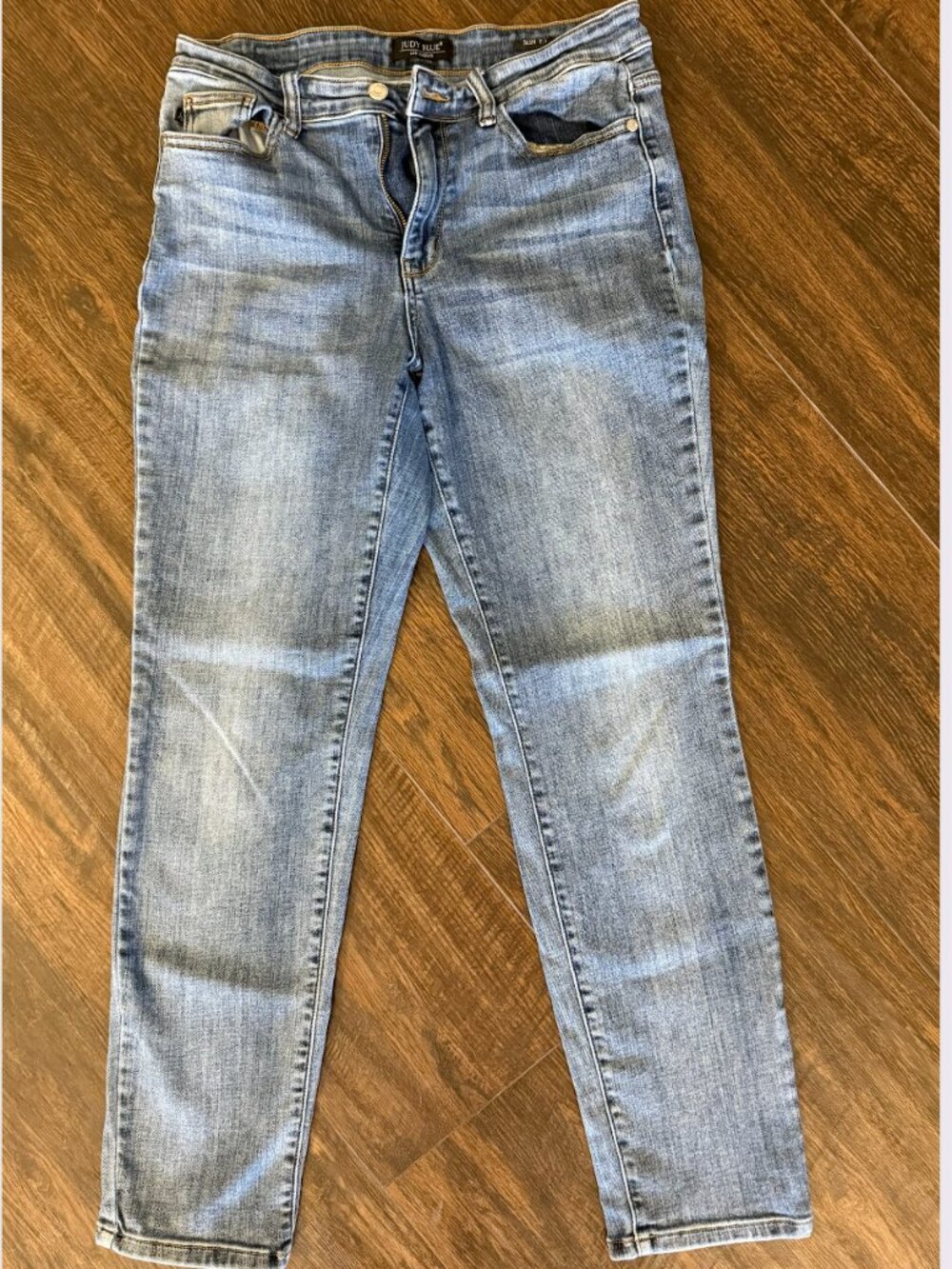 Judy Blue JB82180MD-CO Medium Blue Slim Fit High Rise Denim Jean